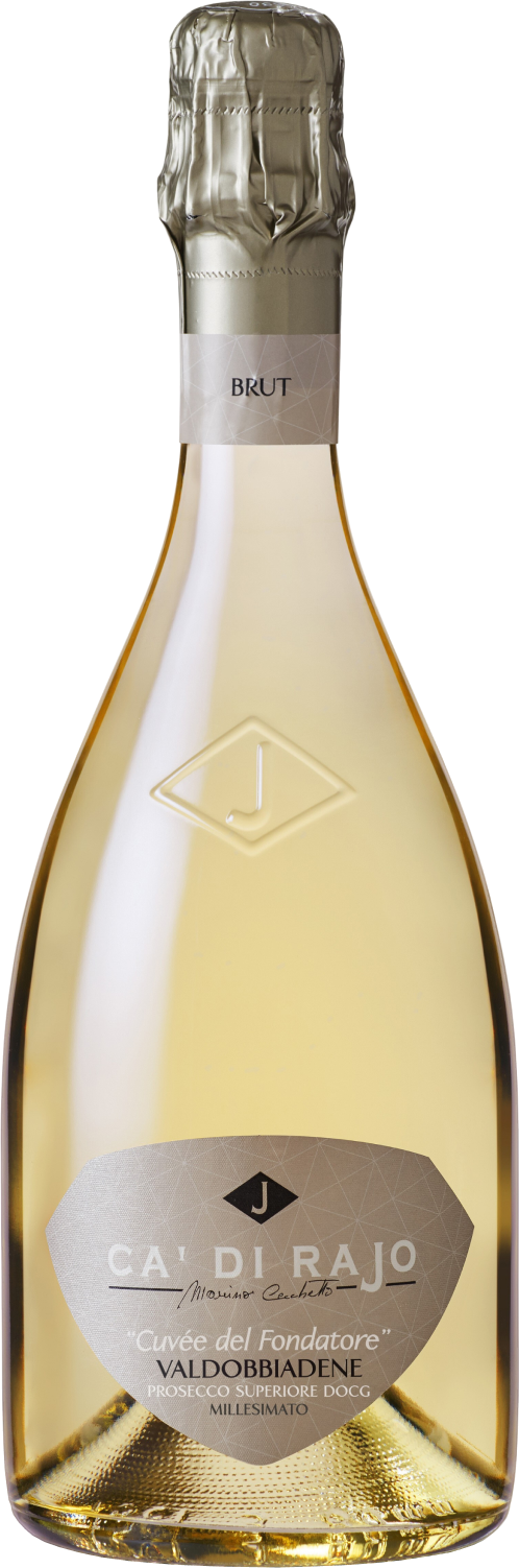 Ca' di Rajo, Cuvee del Fondatore Prosecco Superiore Millesimato Brut, 2023